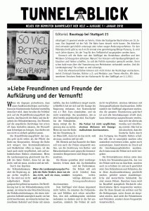 Tunnelblick Nr. 1